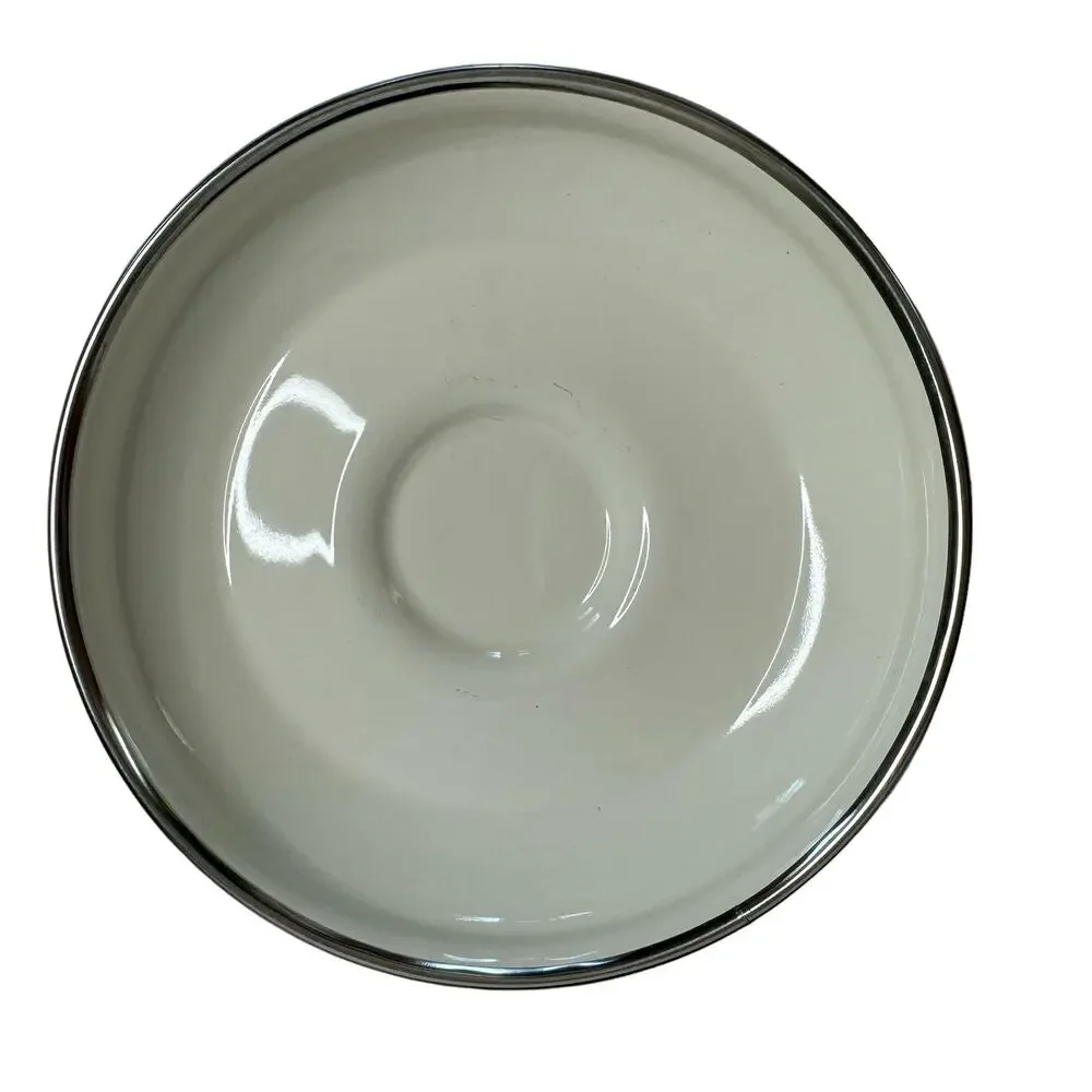 SHOW PANS *NEW* Sanko 1qt Saucepan Cover Lid #2111 Brown Porcelain Steel Japan